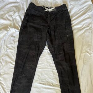 Vuori Ripstop Climber Pant Men’s S V412 Cotton Jogger - Black Camo (Rare)